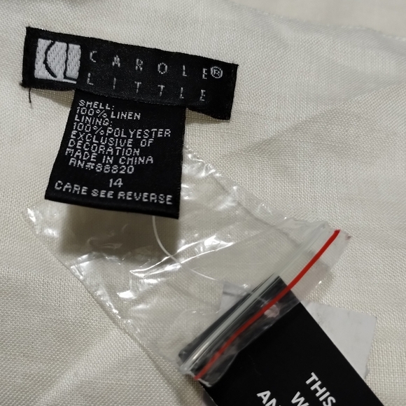 Carole Little Floral A-Line Skirt with Multicolor Design - Picture 5 of 6